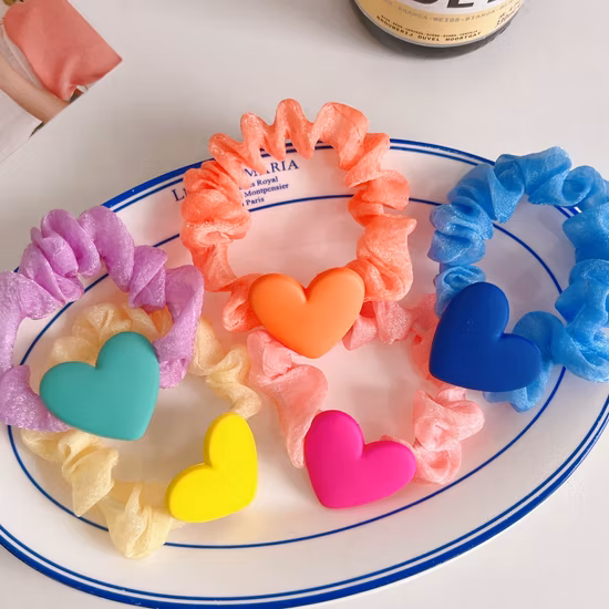 Fashion Fabric Women Hair Scrunchies Wholesale