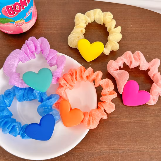 Fashion Fabric Women Hair Scrunchies Wholesale