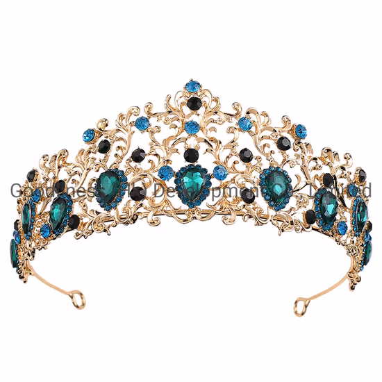 Concurso de aniversário, noiva, casamento, cocar, coroas de diamante, tiaras, acessórios de cabelo da moda