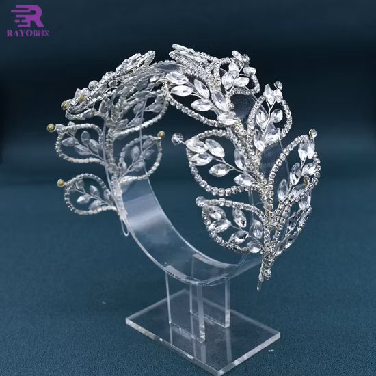 Coroa europeia cocar de noiva strass acessórios para cabelo acessórios de casamento nupcial